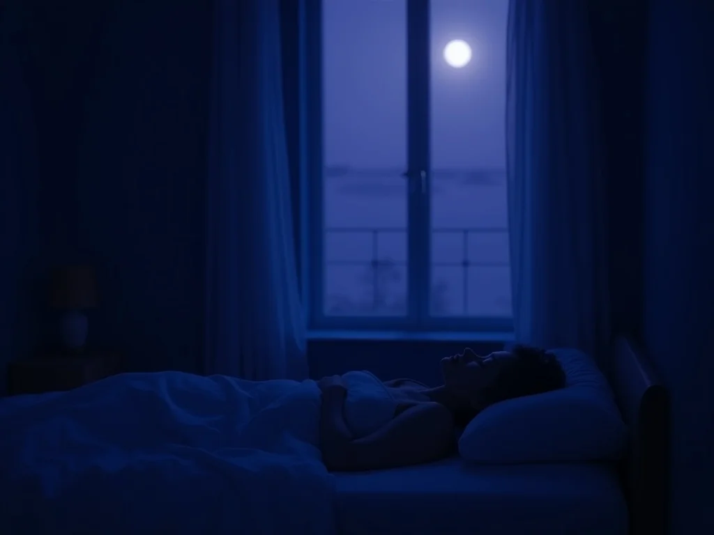 Illustration for Waking Up Middle of Night: Causes and Solutions That Work - part 1